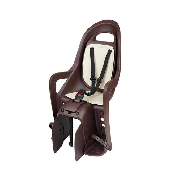 Hinterer Fahrradsitz für Gepäckträger Groovy Hell- und Dunkelgrün