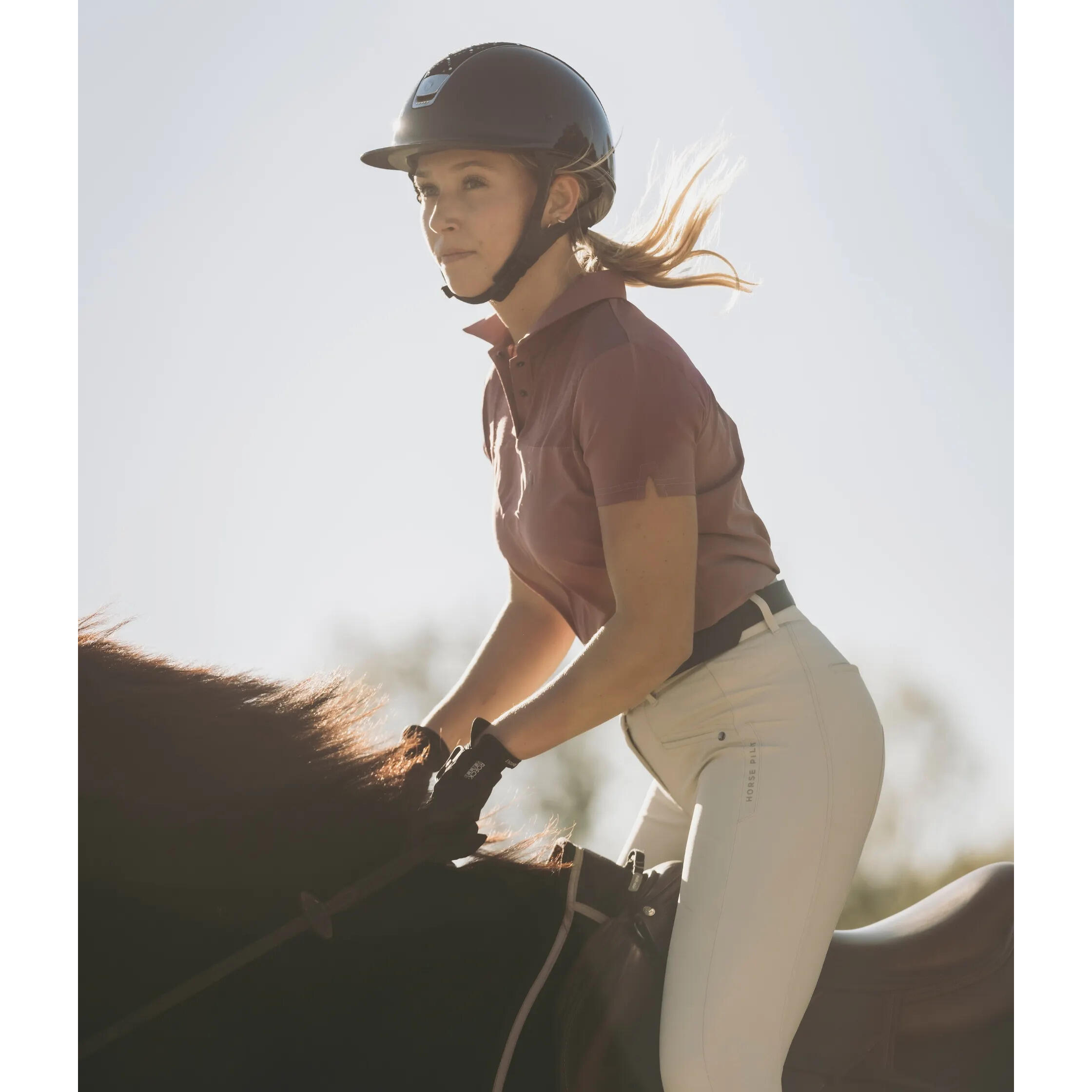 Polo d'équitation femme Horse Pilot Ariia 6/7