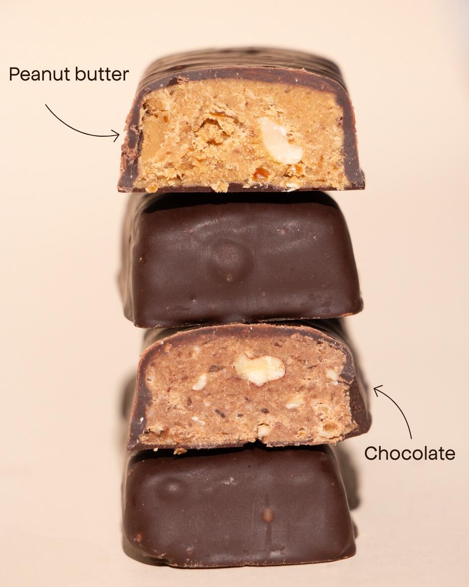 Barres protéinées vegan chocolat bio 12x50g 5/5