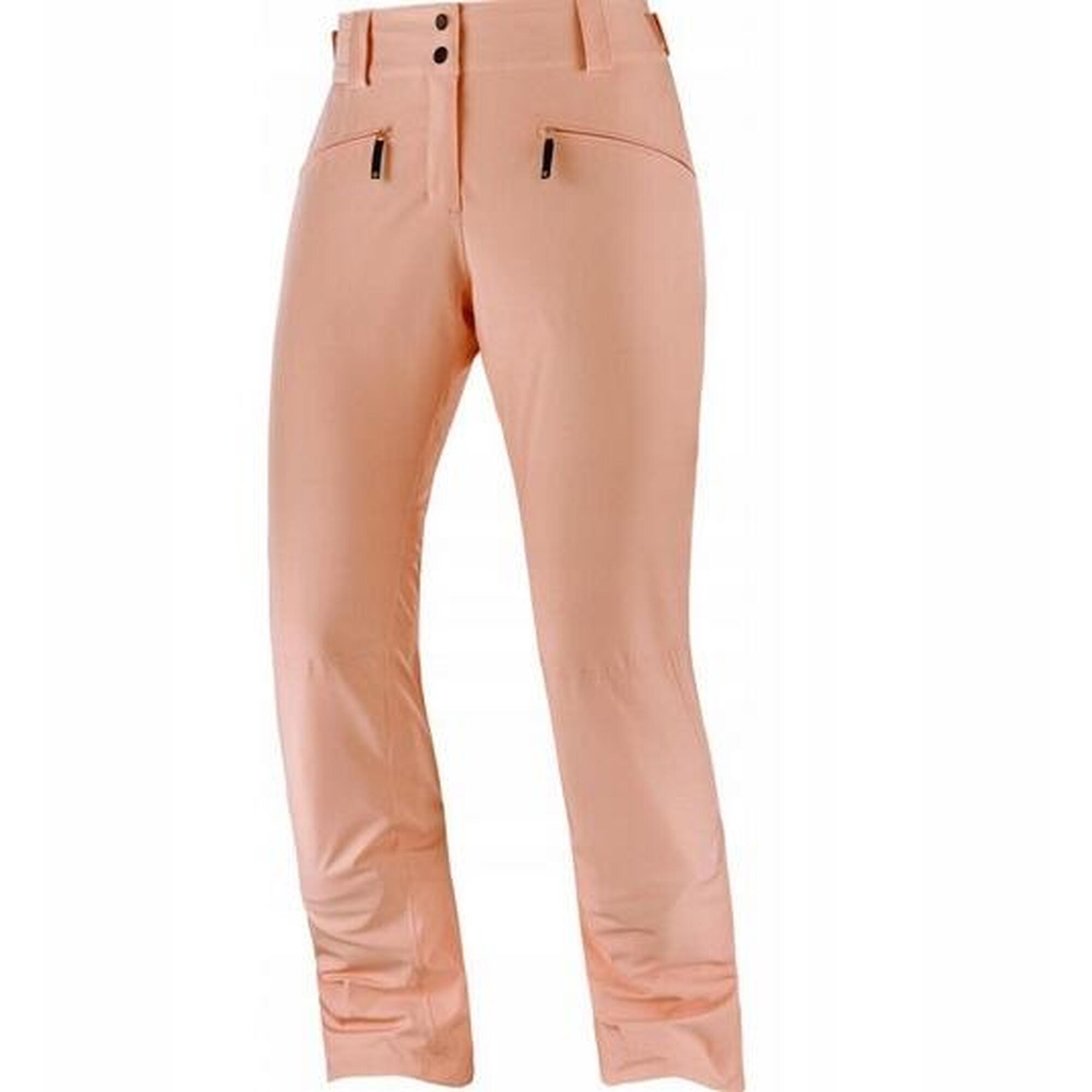Salomon - Pantalon D'Hiver Pour Le Ski Et Le Snowboard Pour Femme Salomon Edge - Pantalon De Ski - Rose - Decathlon
