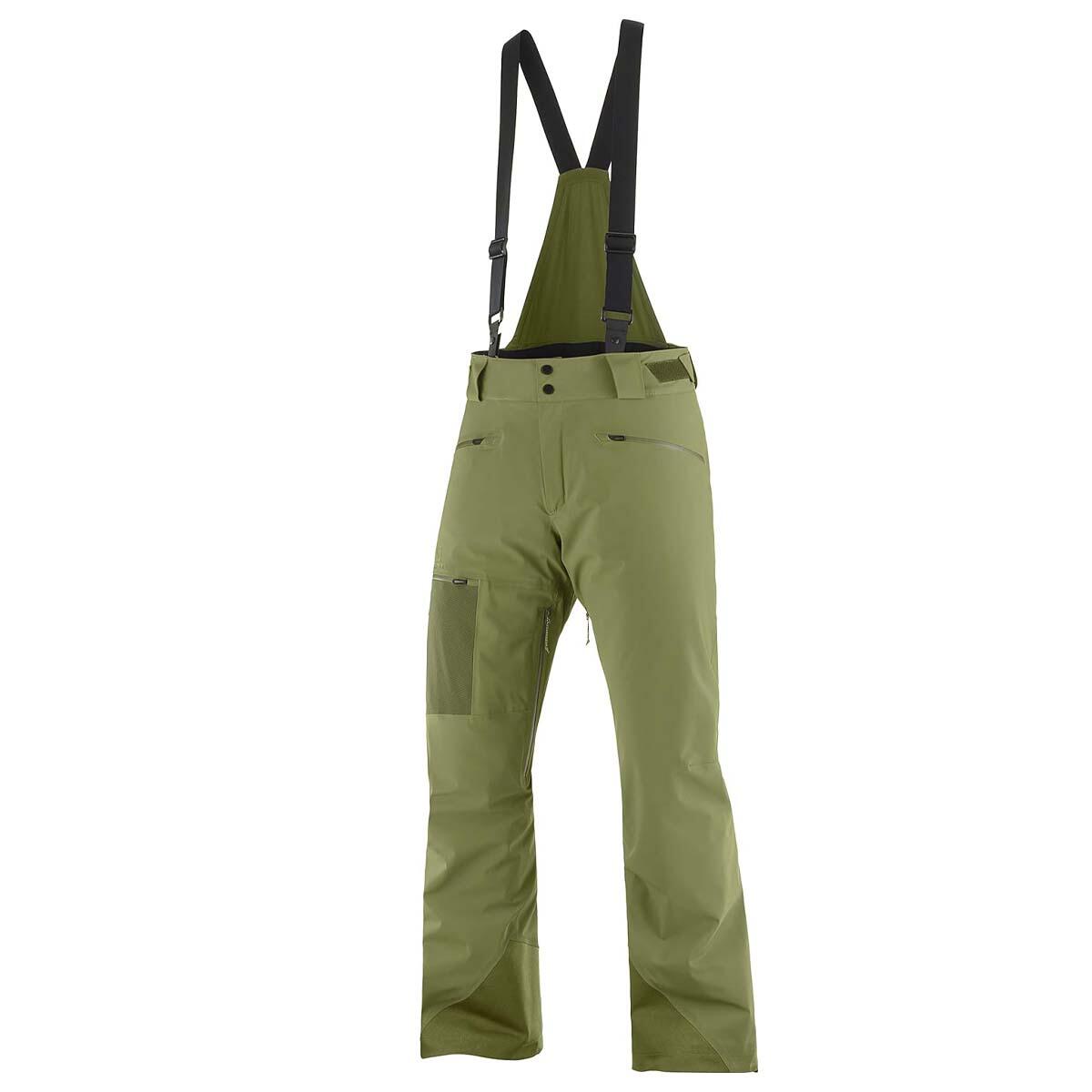 Salomon - Veste D'Hiver Pour Le Ski Et Le Snowboard Pour Homme Salomon Outlaw - Pantalon De Ski - Vert - Decathlon