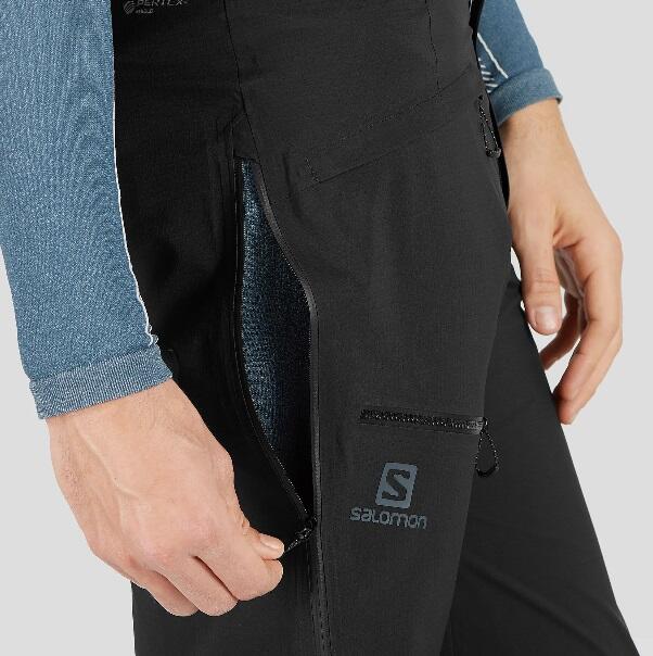 Pantalon d'hiver pour le ski et le snowboard pour hommes Salomon OUTPEAK 4/5