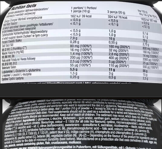 Glutamine XPLODE OLIMP 500 g Pomarańcza 3/3