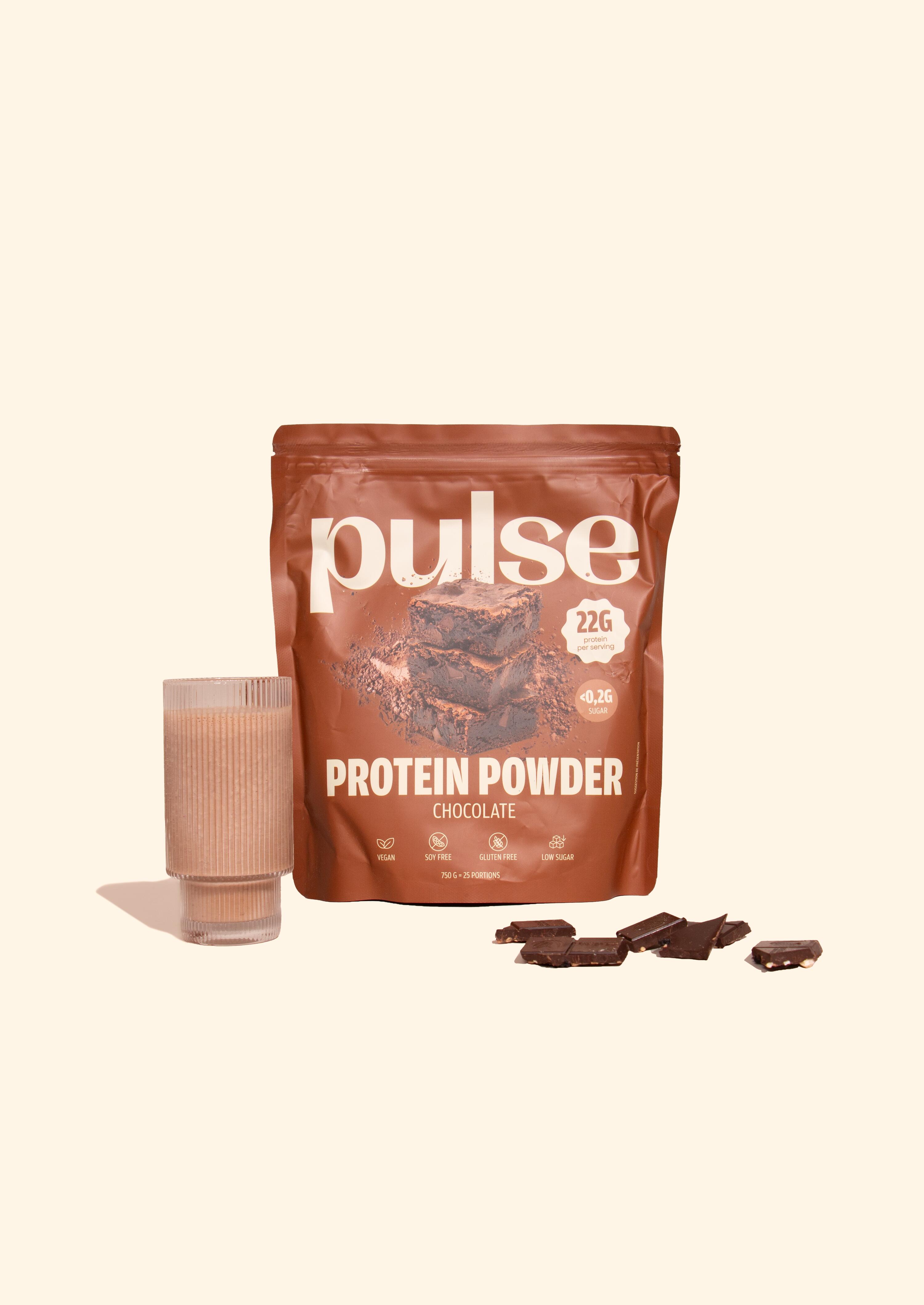 Poudre protéinée vegan chocolat 750g 3/7