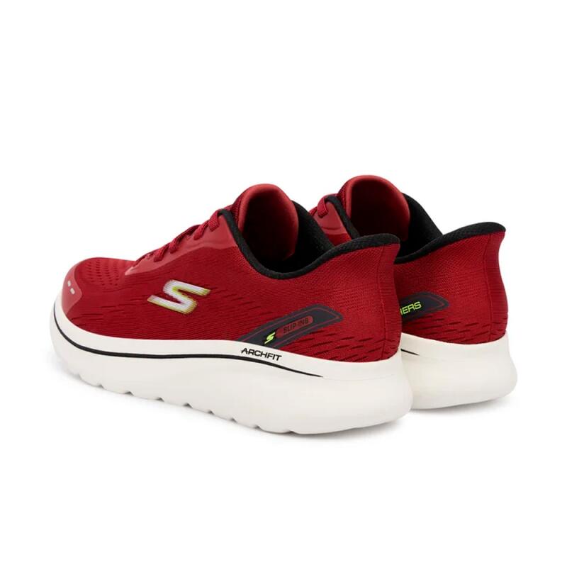 Zapatillas Hombre Skechers Arch Fit N-joy Rojo 3/5