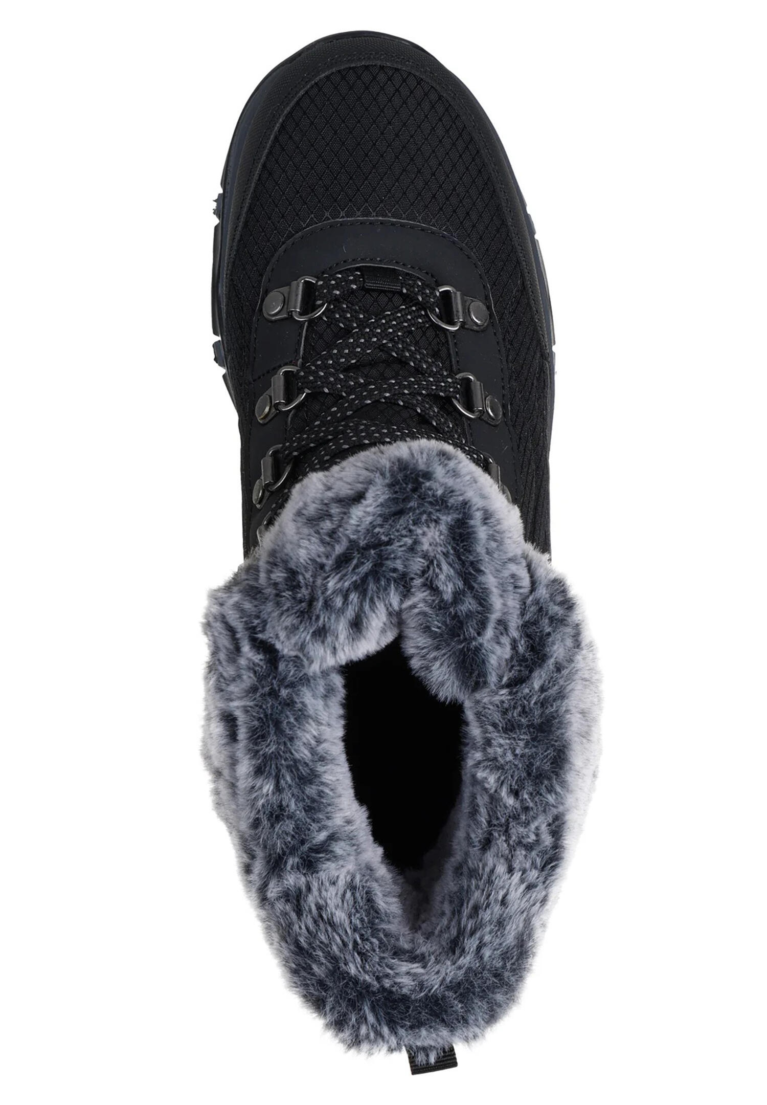 Skechers Damen Trego Stormie Winterstiefel Boots 167893 BBK Schwarz 3/5