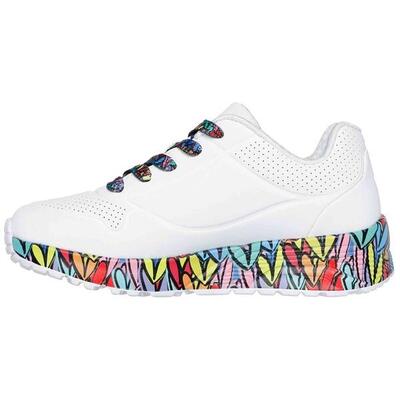 Zapatillas SKECHERS Uno Lite Subtle Blanco Niños