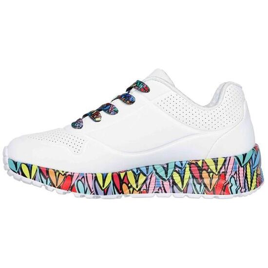Zapatillas SKECHERS Uno Lite Subtle Blanco Niños