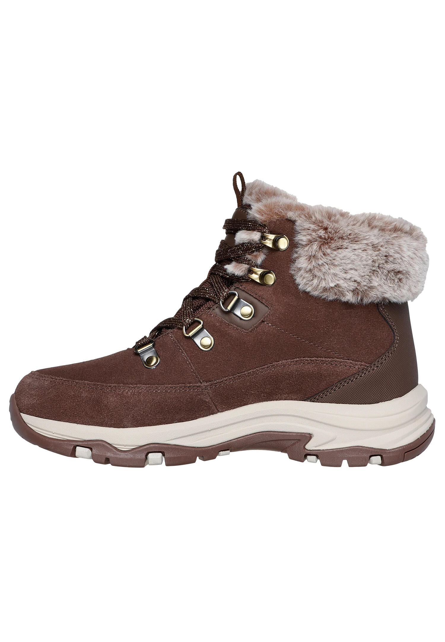 Skechers Damen Trego Snow Worries 167882 CHOC Stiefel Waterproof 2/4