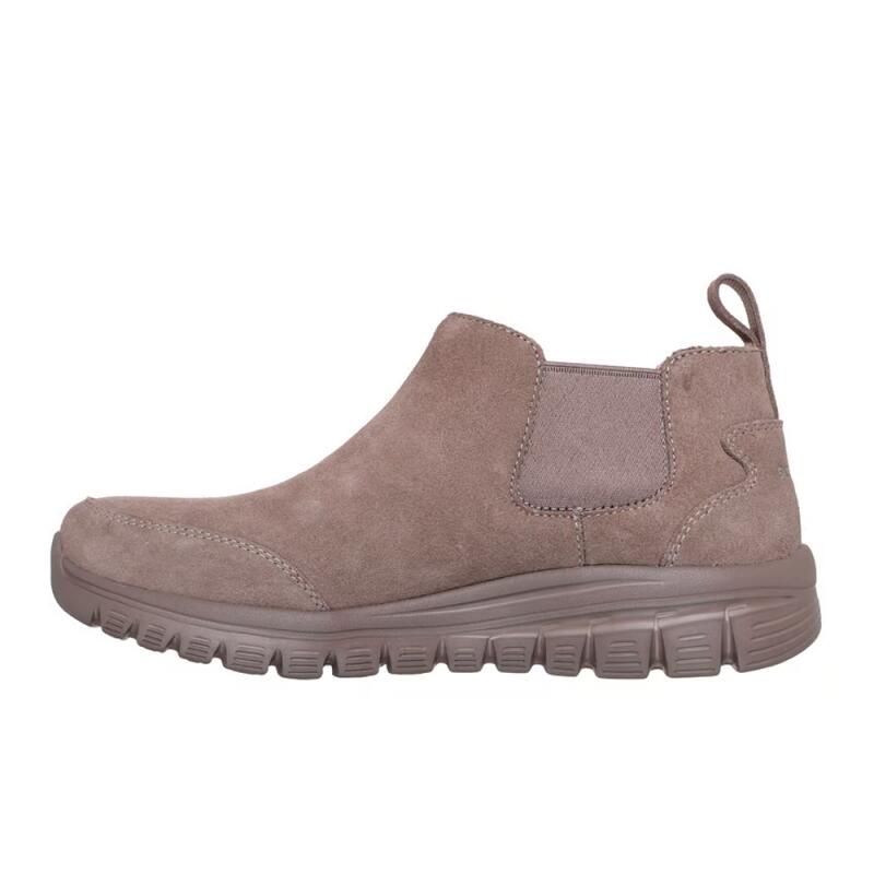 Botines Planos Mujer Skechers  Marrón 3/5