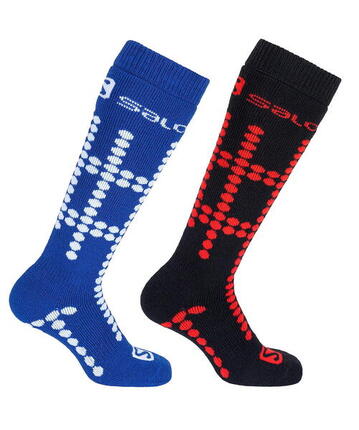 Chaussettes d'hiver pour le ski et le snowboard Salomon, lot de 2