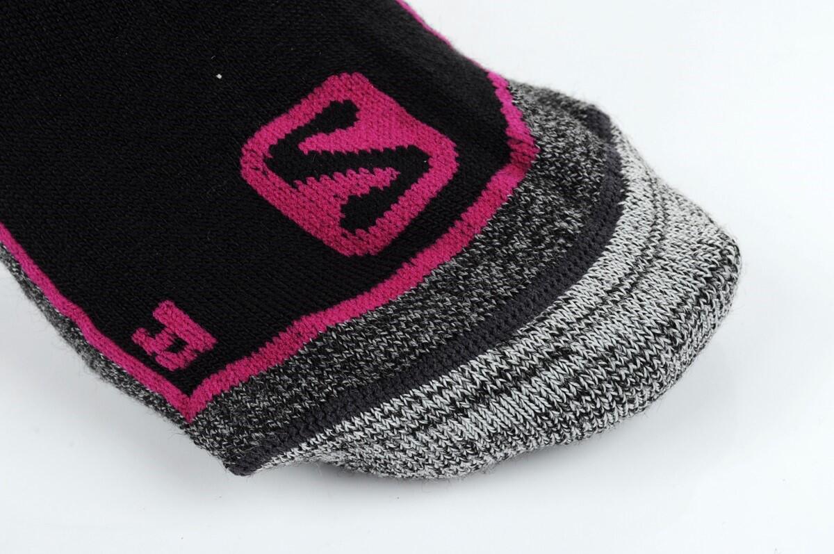 Meias de inverno para esqui e snowboard Salomon em lã 5/7