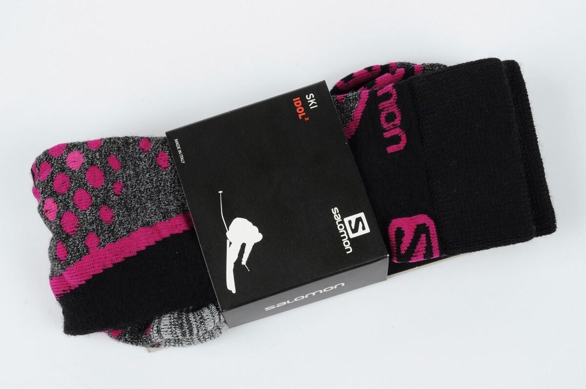 Meias de inverno para esqui e snowboard Salomon em lã 6/7