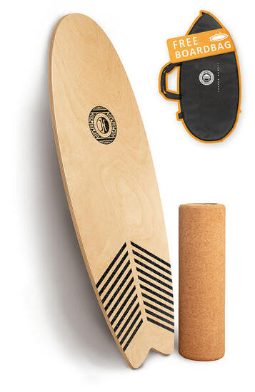 Balanceboard WAVE inklusive Korkrolle | Gleichgewichtstrainer