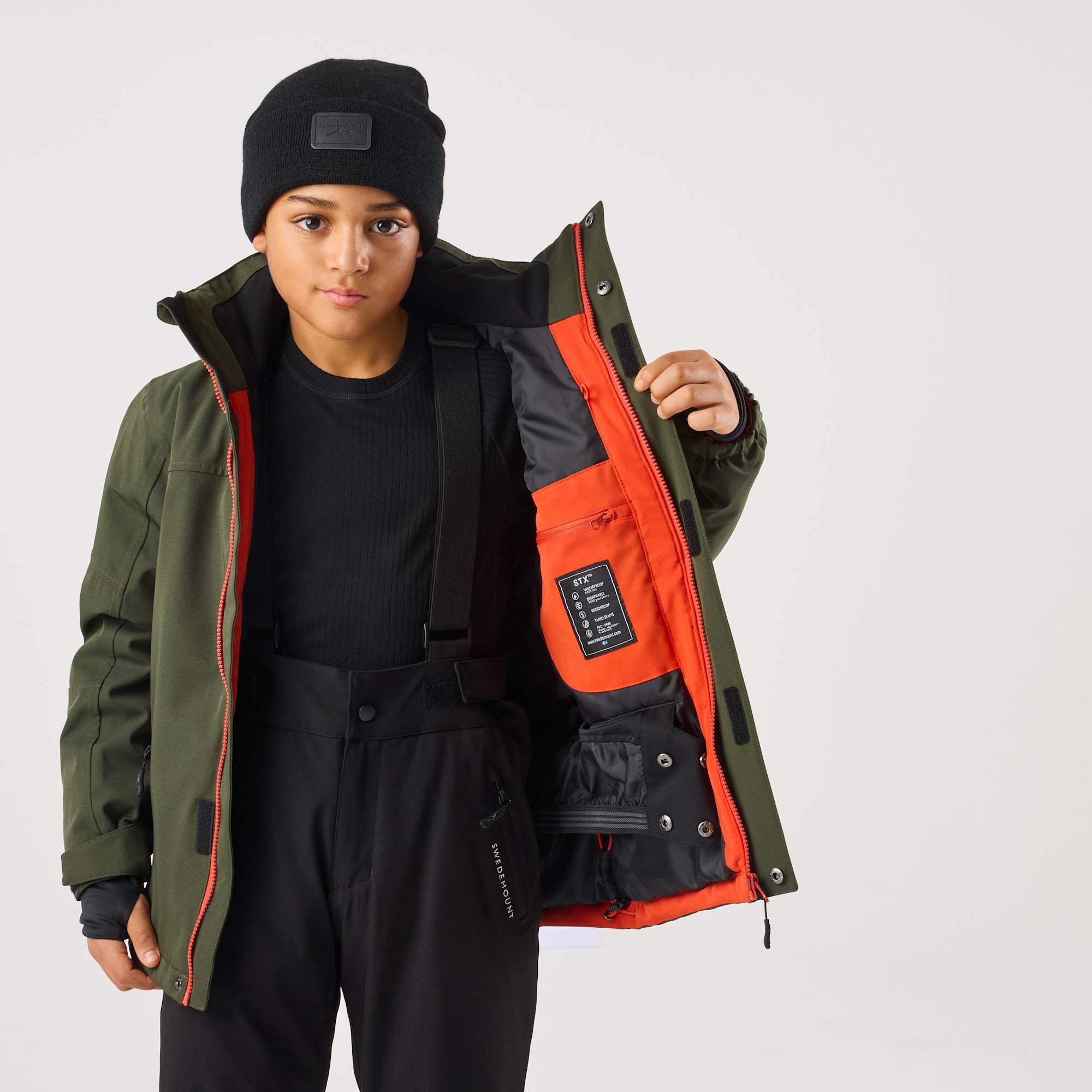 Veste de ski junior ski imperméable coupe-vent St. Anton JR 5/7