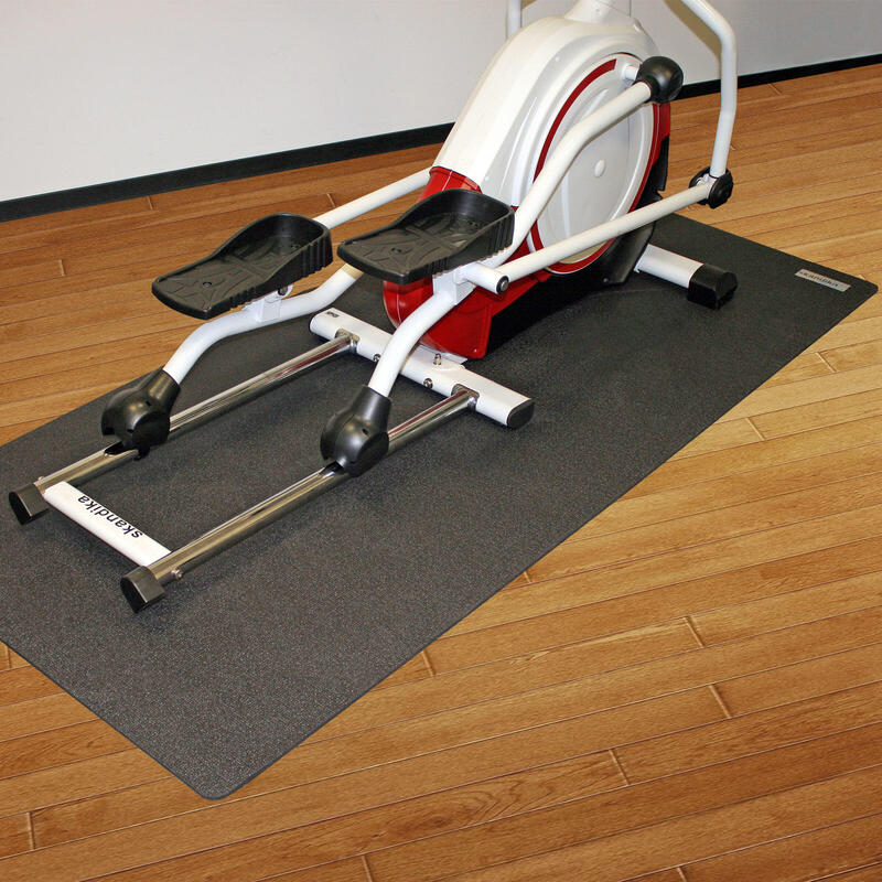 Tapis De Protection Noir Pour Appareils De Fitness - SPORTSTECH