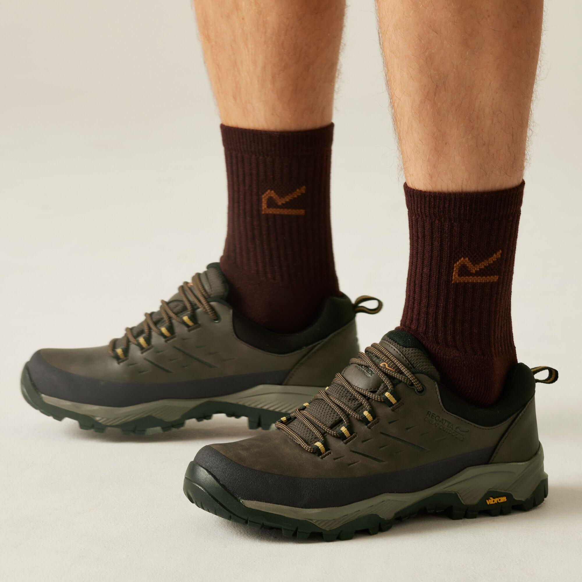 Buty męskie trekkingowe niskie z membraną Blake Vibram