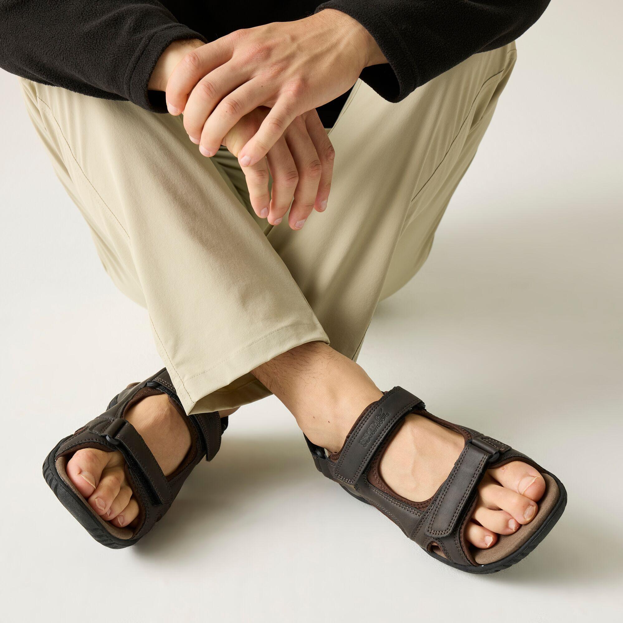 Regatta - Sandales - Haris Marron Homme - Sandales - Marron - 41 - Decathlon