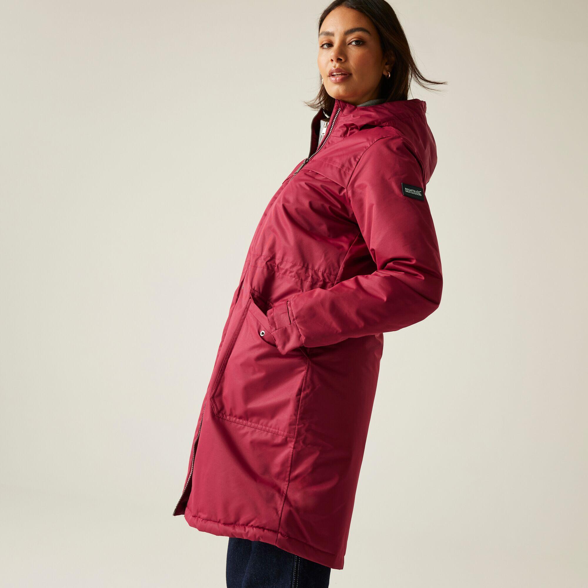 Regenjas Wandelen Dames Waterproof Ademend Lichtgewicht Romine II 4/7