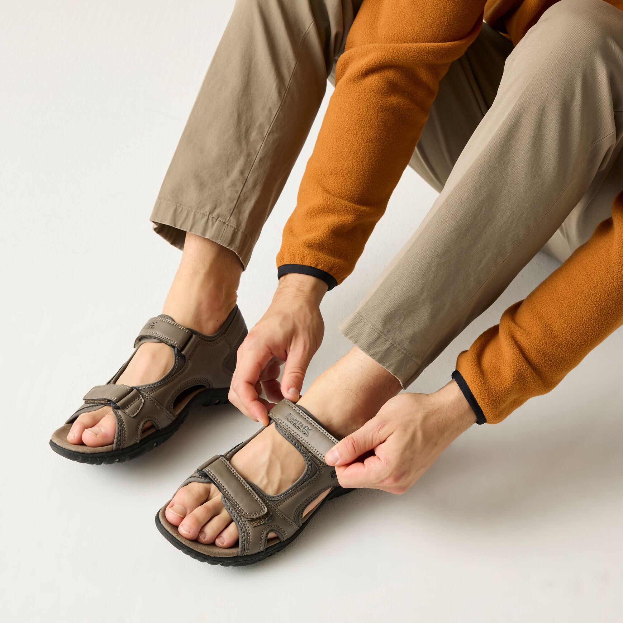 Sandales - Haris marron homme 4/7
