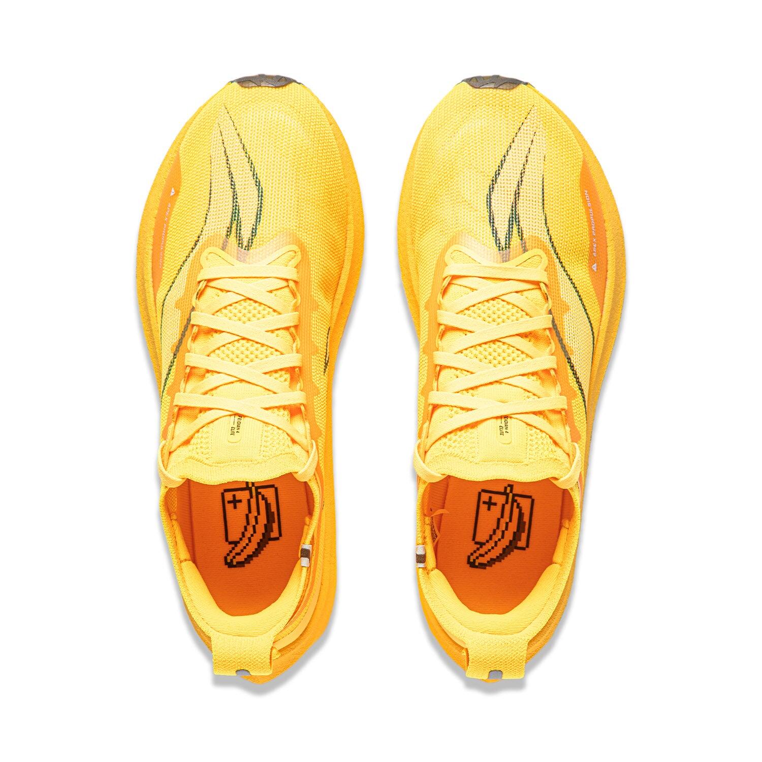 Chaussure de course unisexe Feidian 4 Elite, couleur jaune fluo 7/7