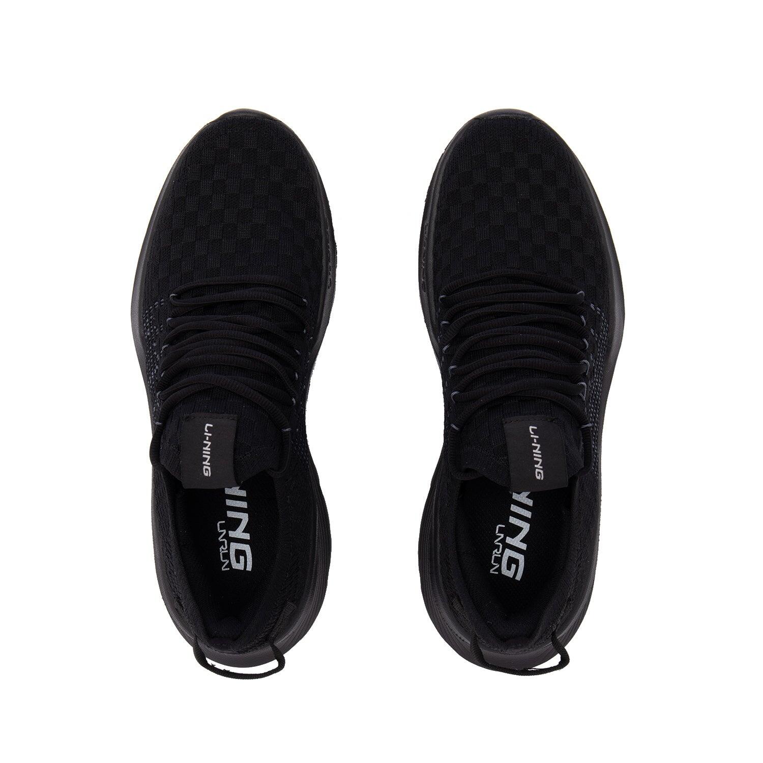 Chaussure de course souple noire pour homme 7/7