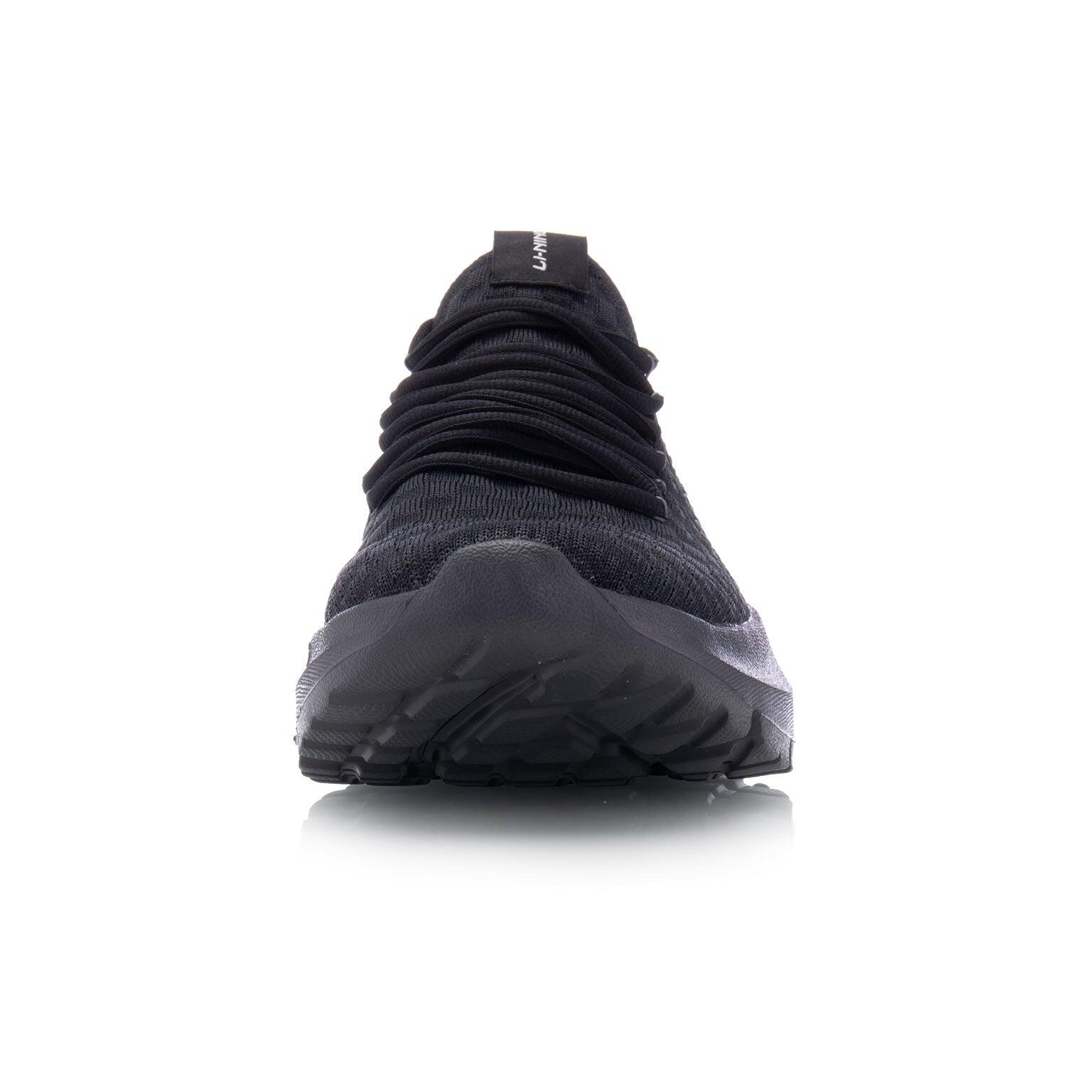 Chaussure de course souple noire pour homme 5/7