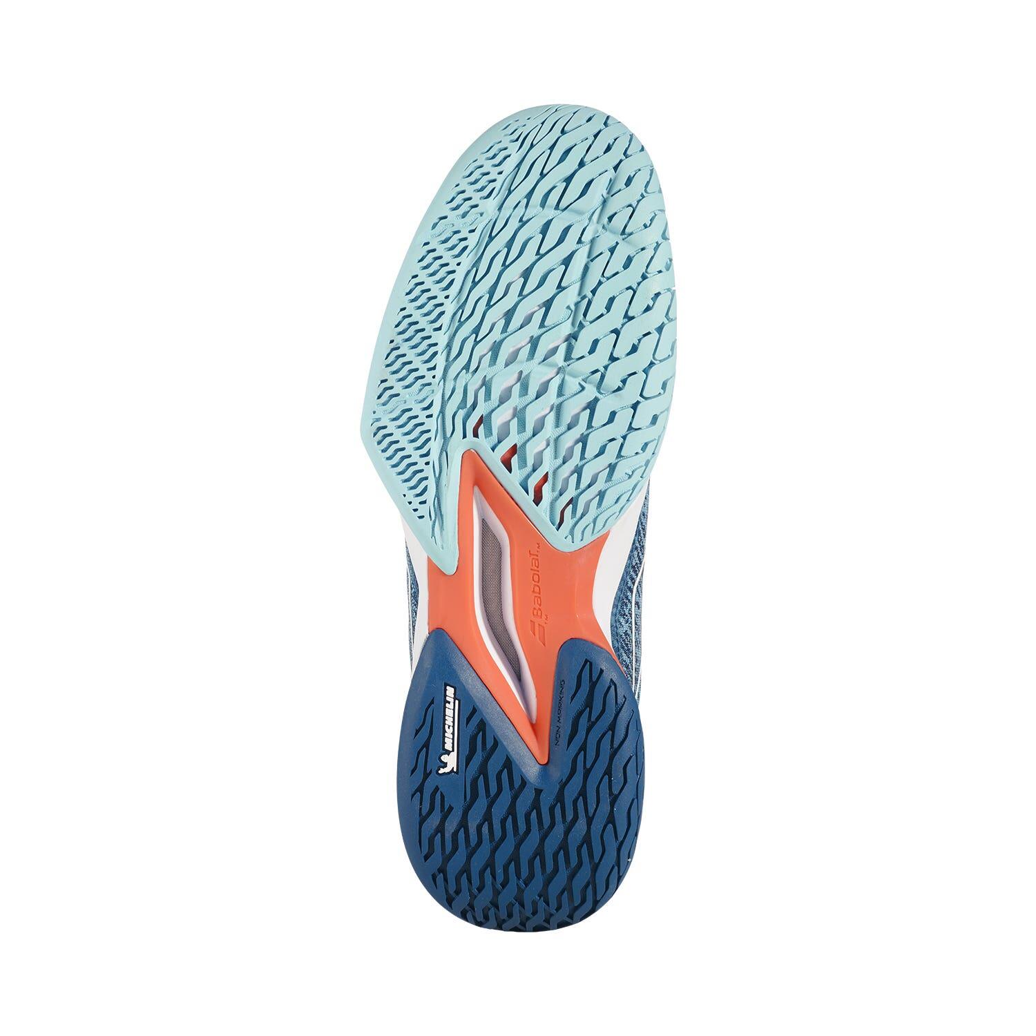Babolat Jet Mach 3 All Court Blu/arancione Uomo 30523629 5/5