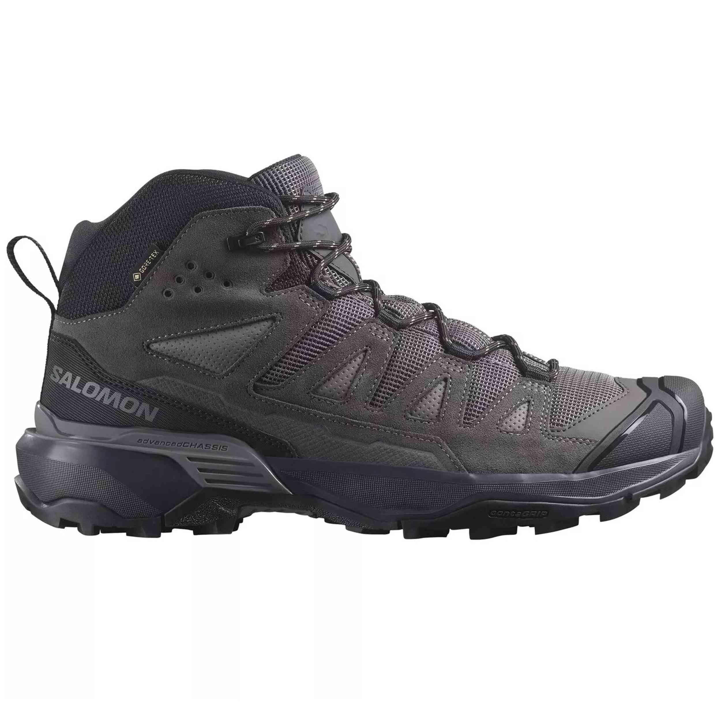 Salomon - Chaussures De Randonnee Salomon Modèle L47570800 Pour Homme - Chaussures D'Alpinisme - Gris - Decathlon