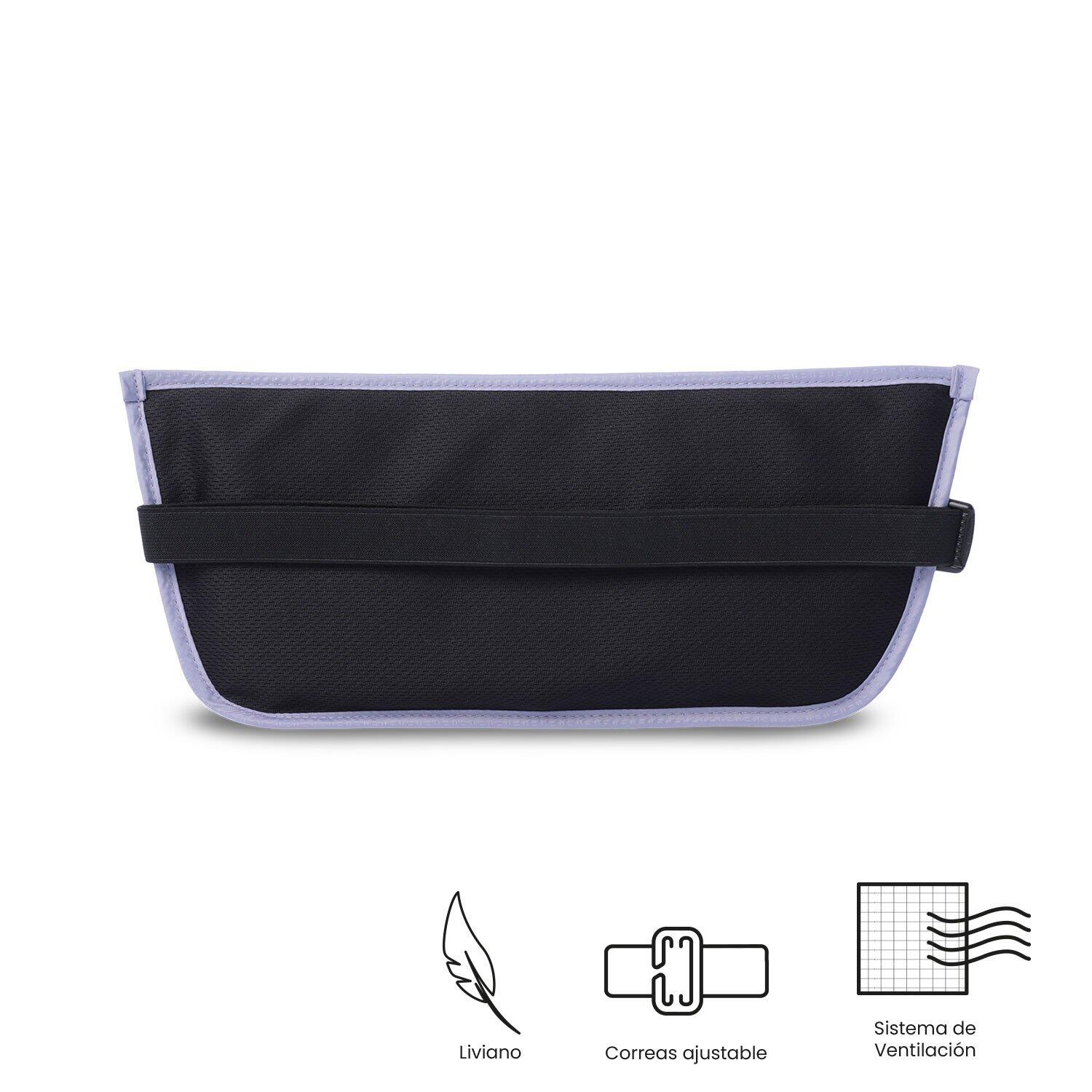 Totto Riñonera viaje Security Morado Poliéster 28 x13 x 1 cm 4/5