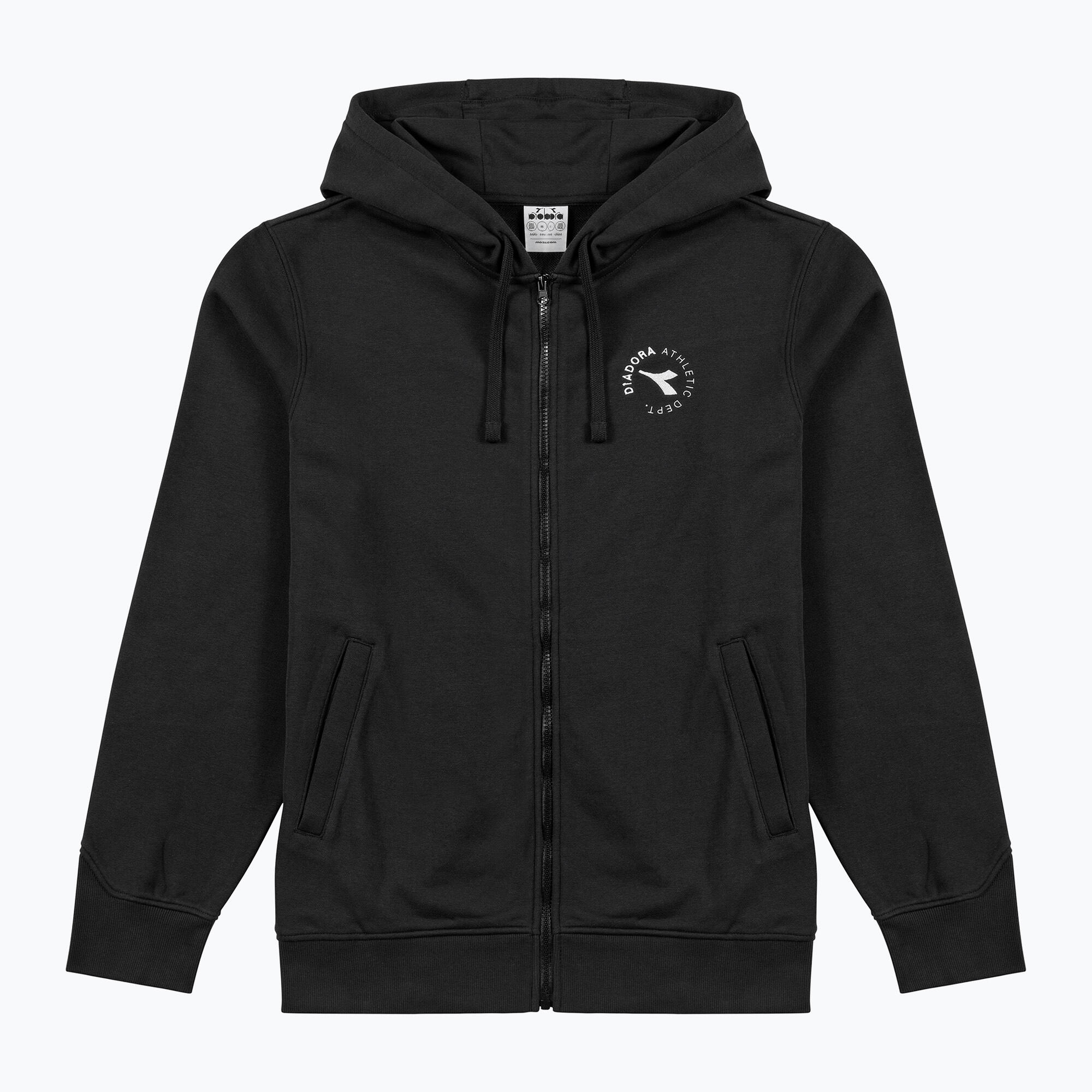 Sweat à capuche homme Diadora Hoodie FZ Essential Sport 1/2