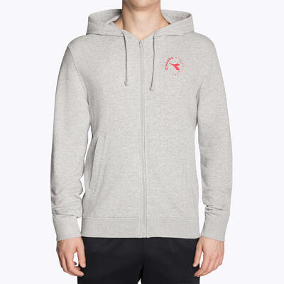 Felpa da uomo Diadora Hoodie FZ Essential Sport