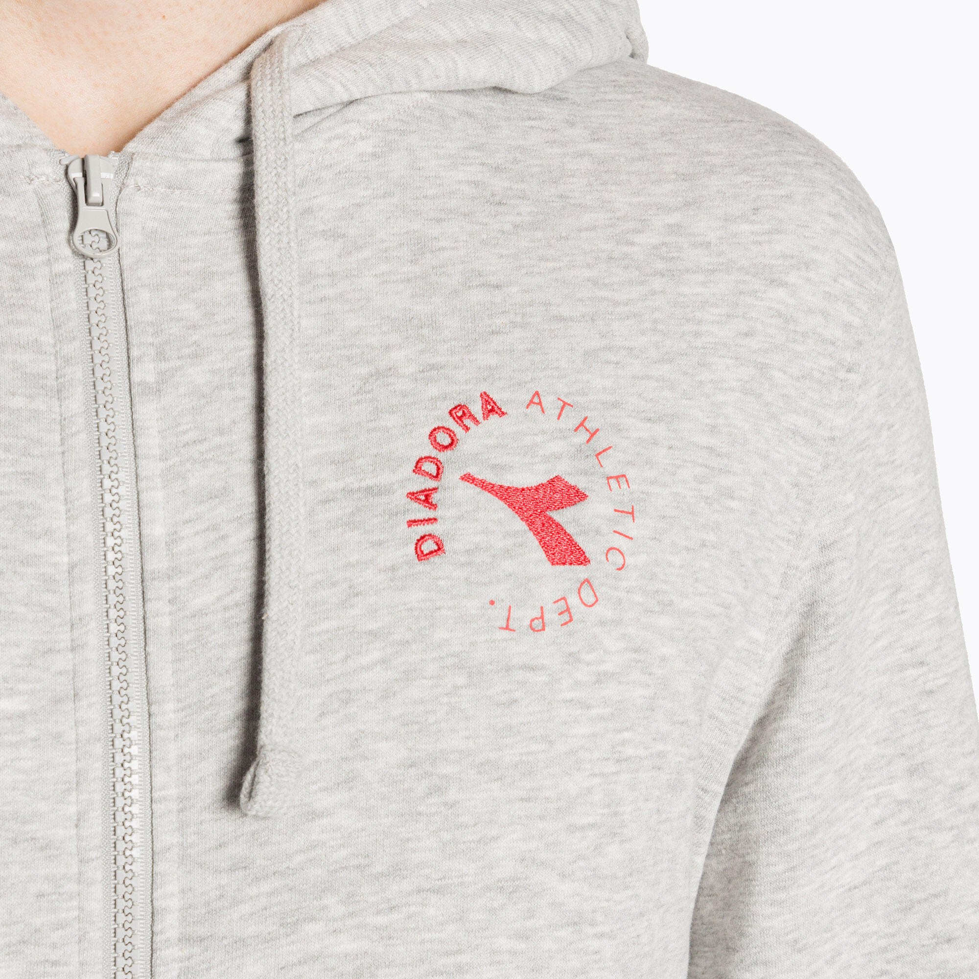 Sweat à Capuche Homme Diadora – Noir, Taille M – Sportswear Rétro