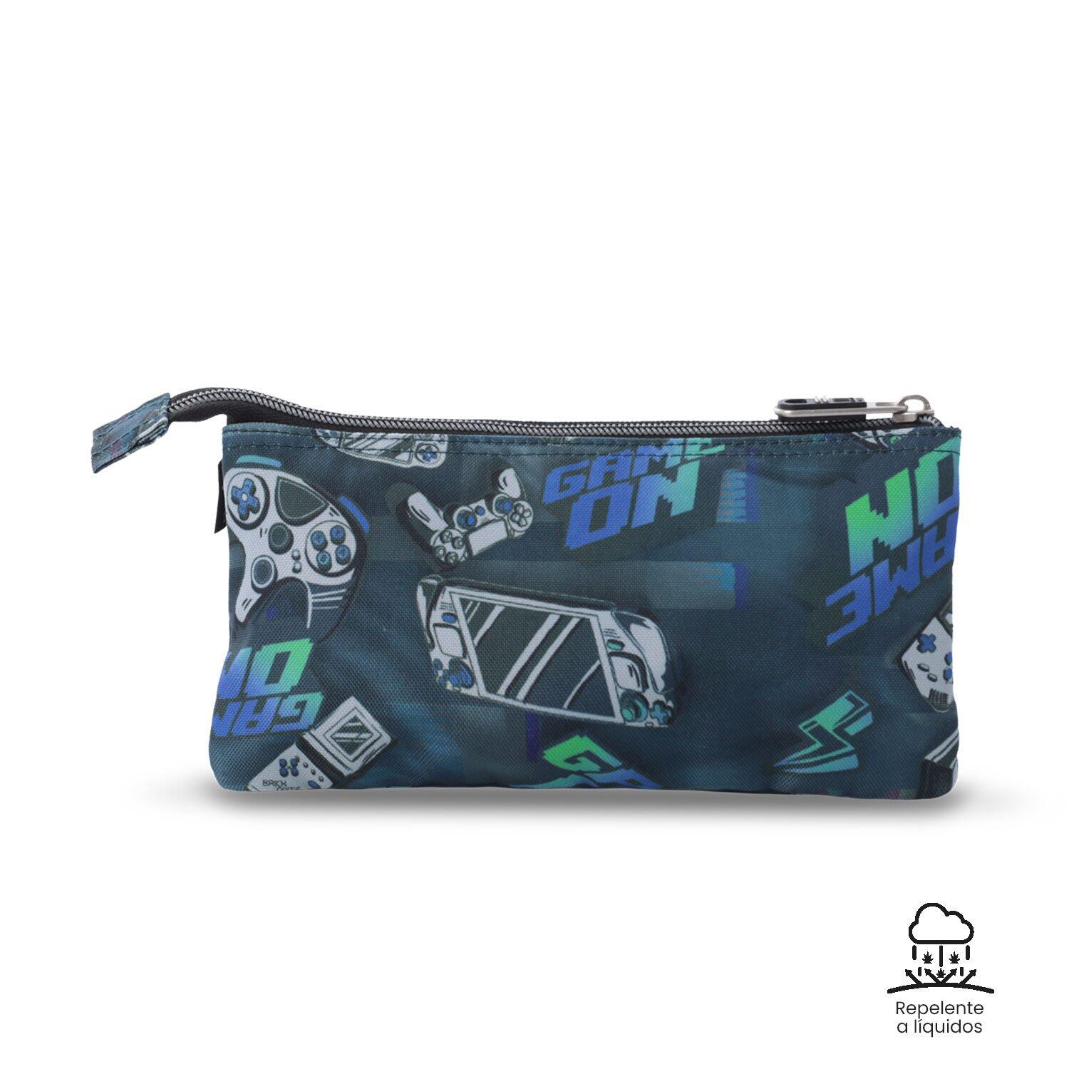 Totto Estuche escolar Tablero Videojuegos Poliéster reciclado 22 x11 x 3.5 cm 4/4