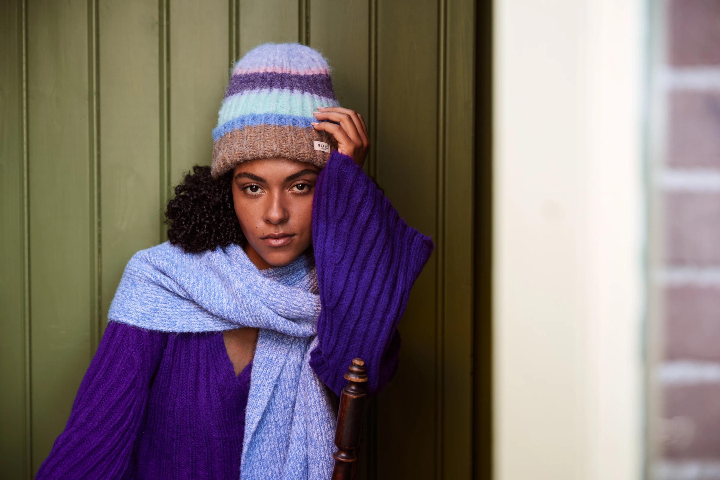 Bonnet Haputale Beanie Lilac Femme 2/2