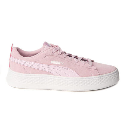 PUMA Smash Platform ZLN 0296 – Suede Plateau-Sneaker, Pink
