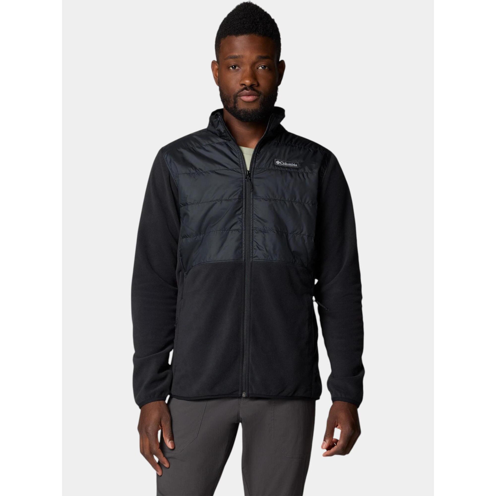 Columbia - Pull Homme Basin Butte Ii - Polaire - Noir - Decathlon