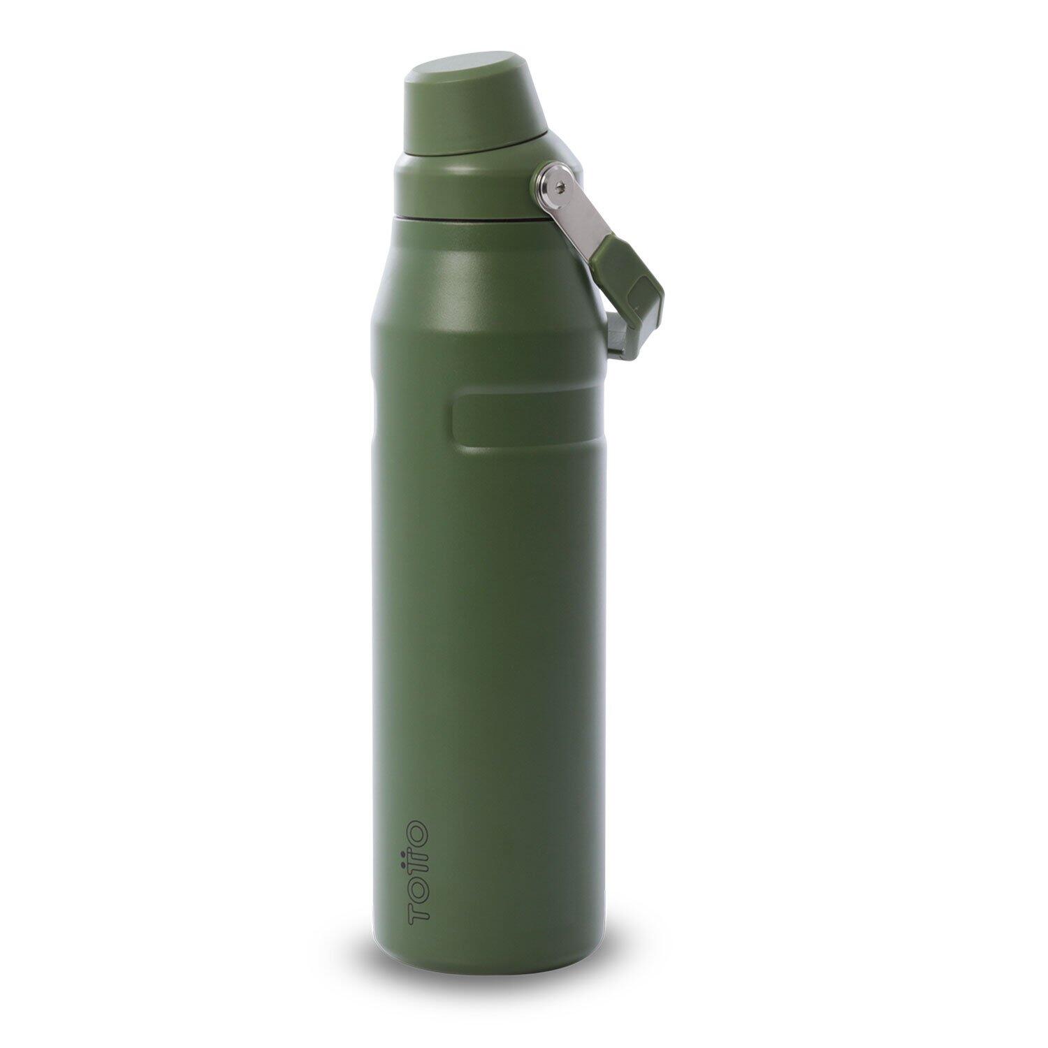 Totto Botella Rune 1000 Verde Acero inoxidable 7.8 x28.5 x 7.8 cm 1/3