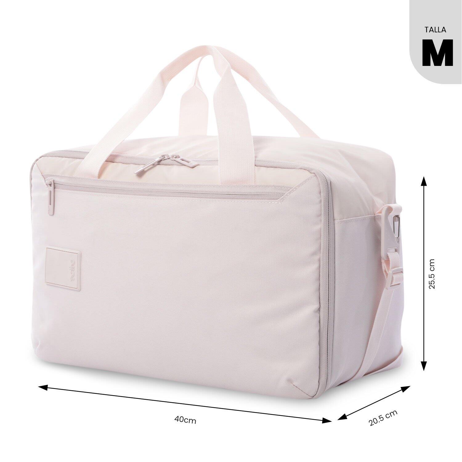 Totto Bolsa viaje 2 en 1 Underseat Rosa Poliéster 40 x25.5 x 20.5 cm 4/6