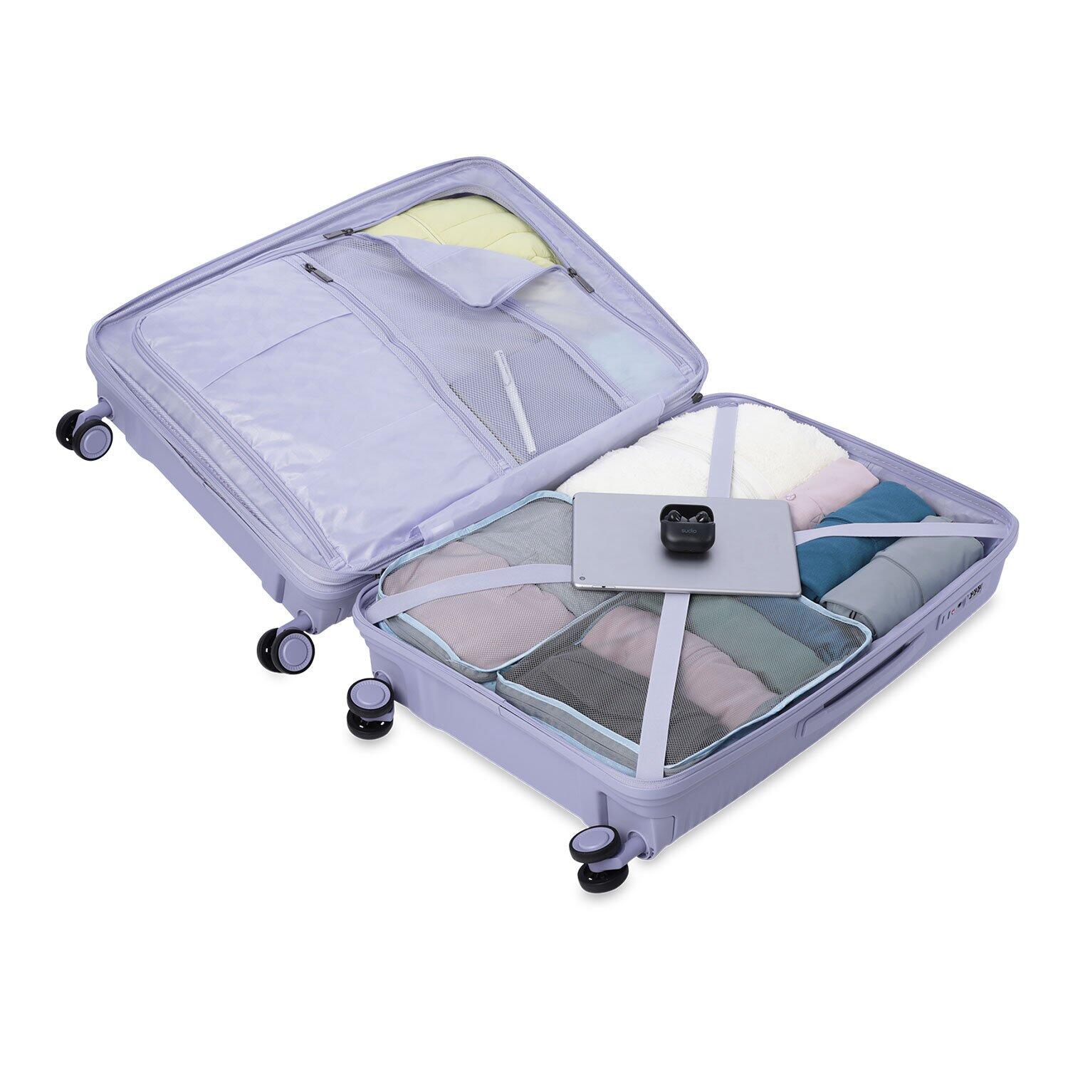 Totto Maleta mediana Traveler Morado Polipropileno 45.5 x66 x 31.5 cm 3/6