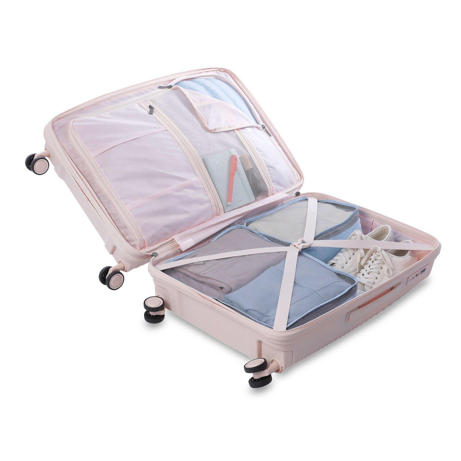 Totto Maleta mediana Traveler Rosa Polipropileno 45.5 x66 x 31.5 cm 3/6