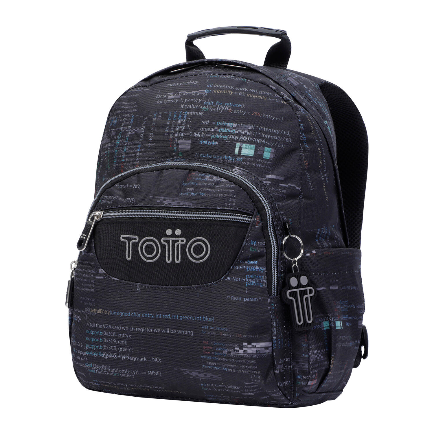 Totto Mochila escolar Tempera Letras internet Poliéster 27 x 36.5 x 12 cm 2/5