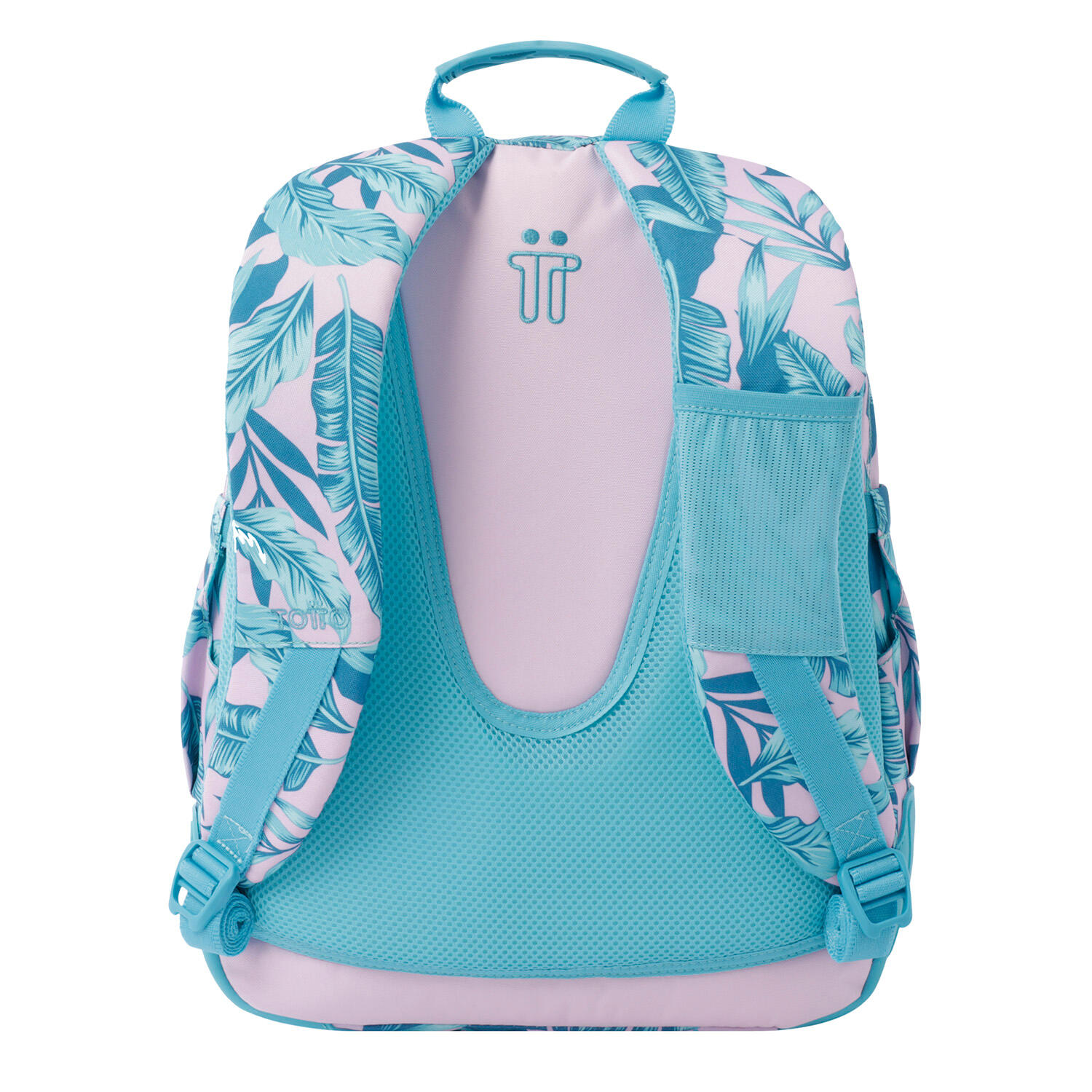 Totto Mochila escolar Crayoles Plantas tropicales Poliéster 33 x44 x13.5 cm 3/5