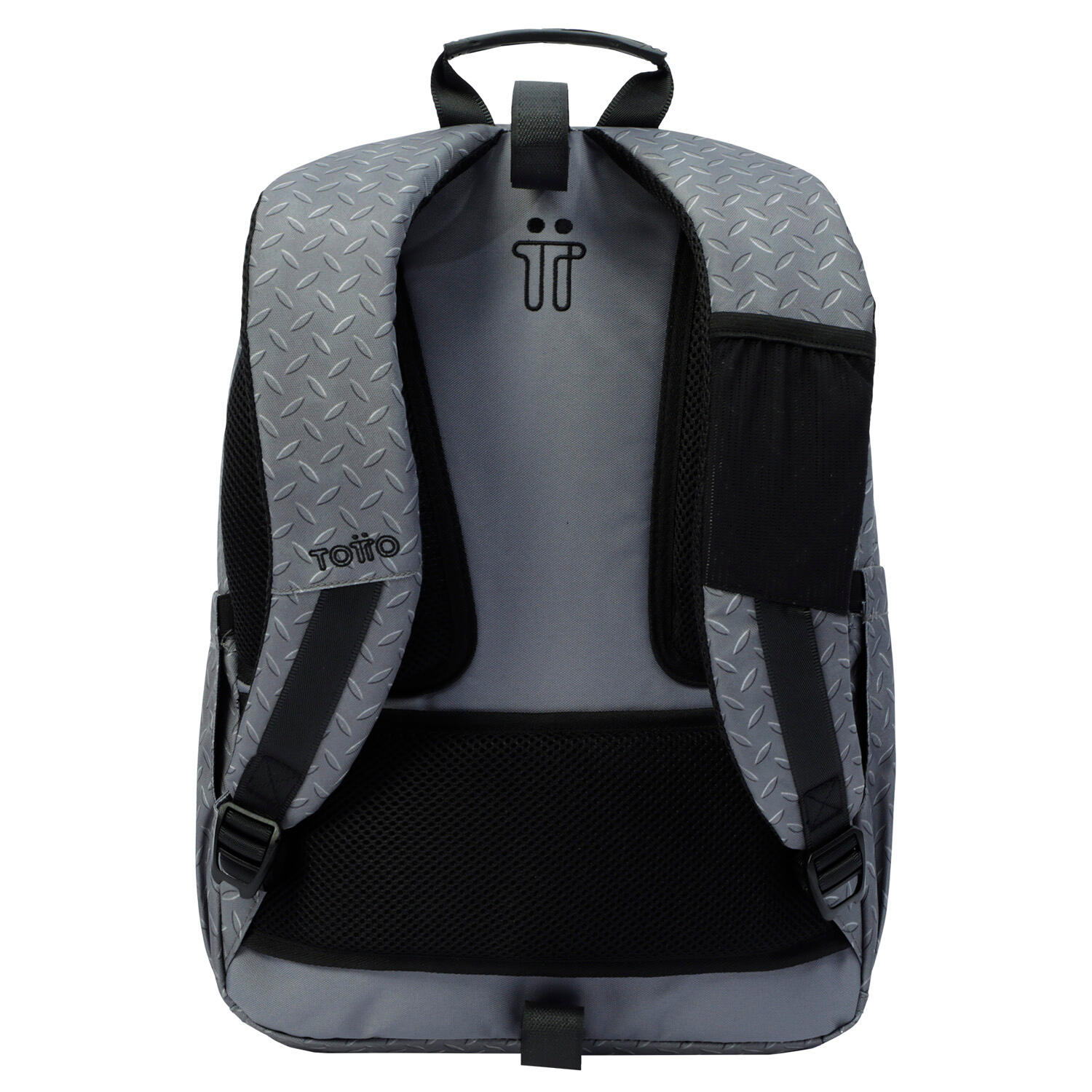 Totto Mochila escolar Acuareles Gris metálido Poliéster 33 x44 x14 cm 3/5