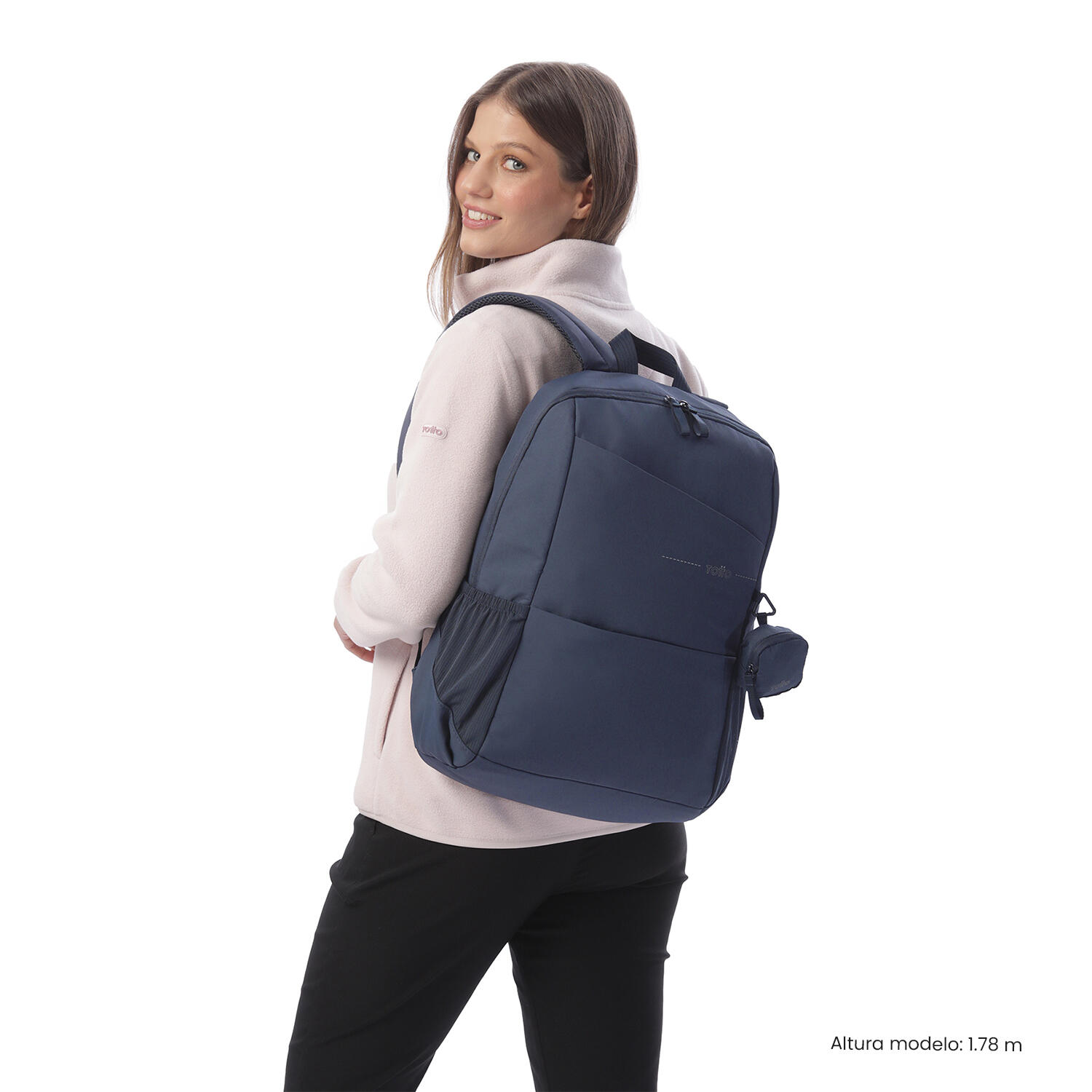 Totto Mochila ejecutiva Suzuka Azul Poliamida 31 x16 x 14.5 cm 2/5