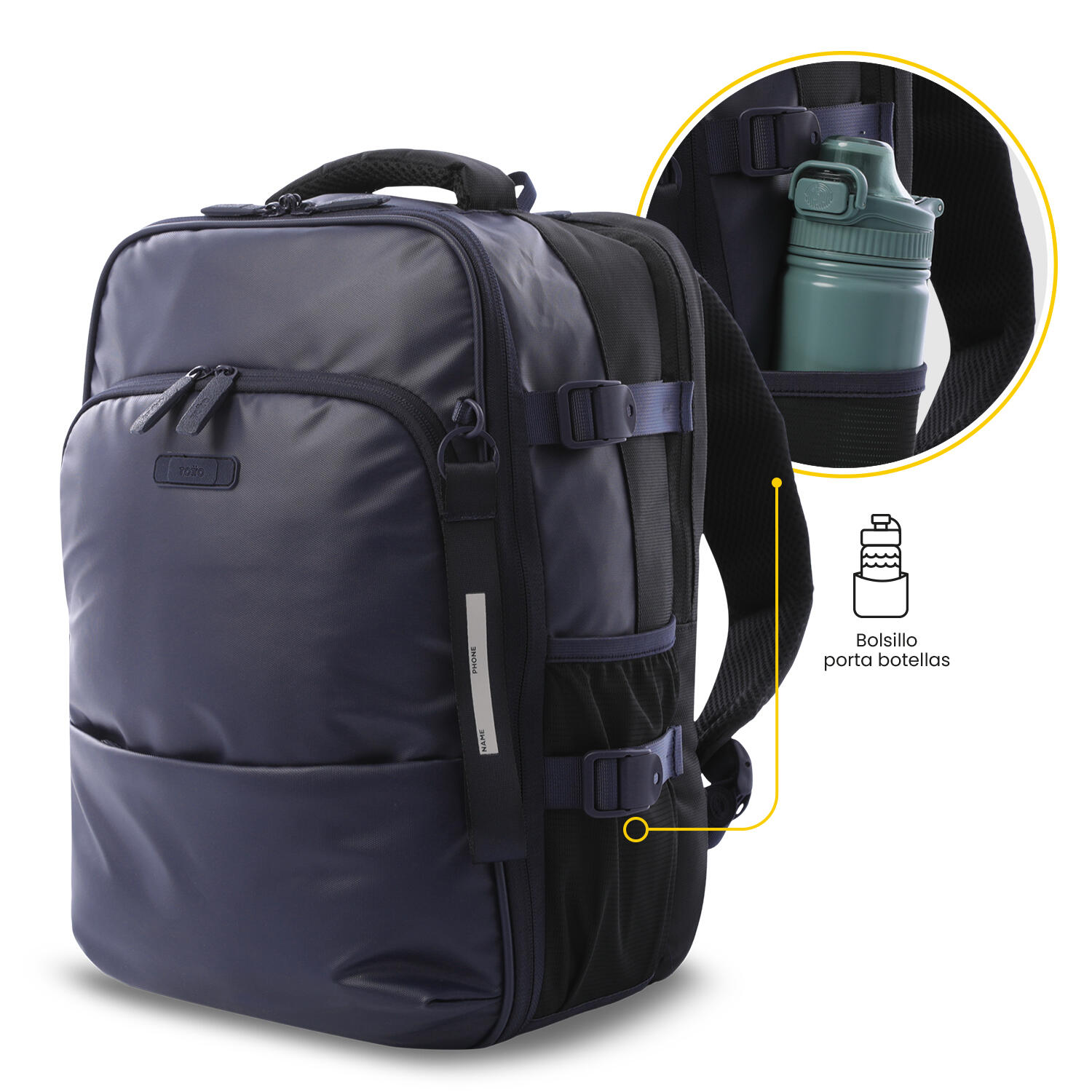 Totto Mochila viaje Trip Noche Poliéster 29 x 40 x 20 cm 5/5