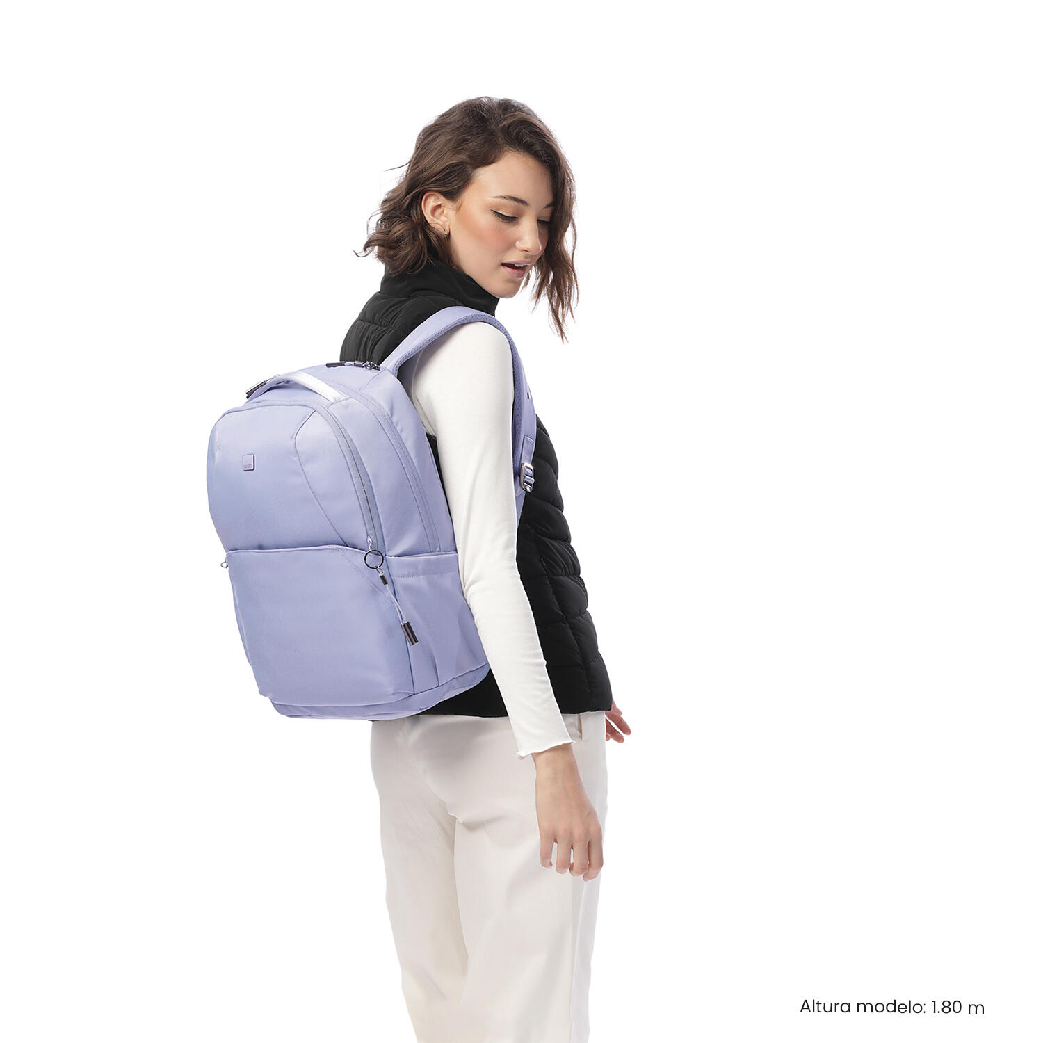 Totto Mochila ejecutiva Roxanne Morado Poliéster 28.5 x45 x 15 cm 2/5
