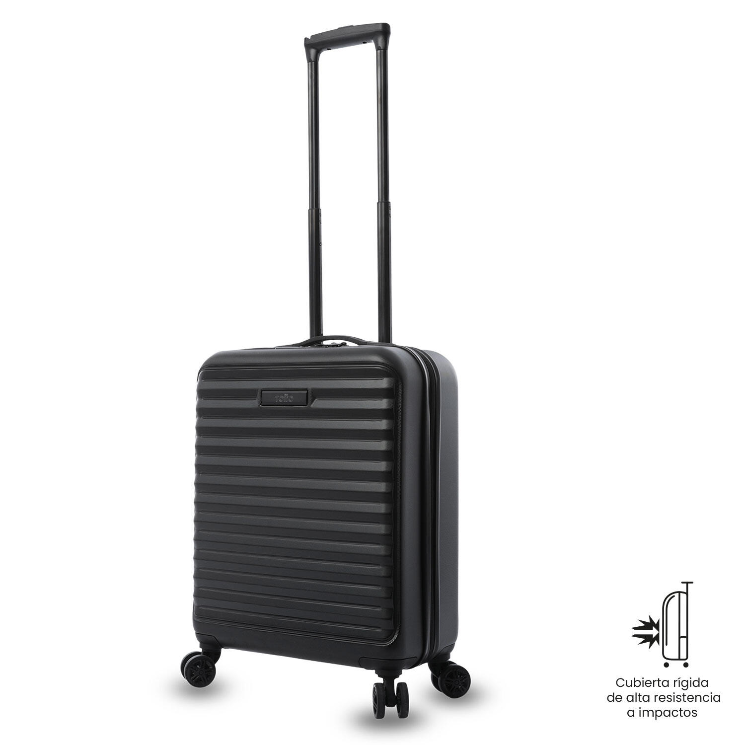 Totto Maleta de cabina Helios 2.0 Negro Policarbonato 42 x55 x 20.5 cm 5/5