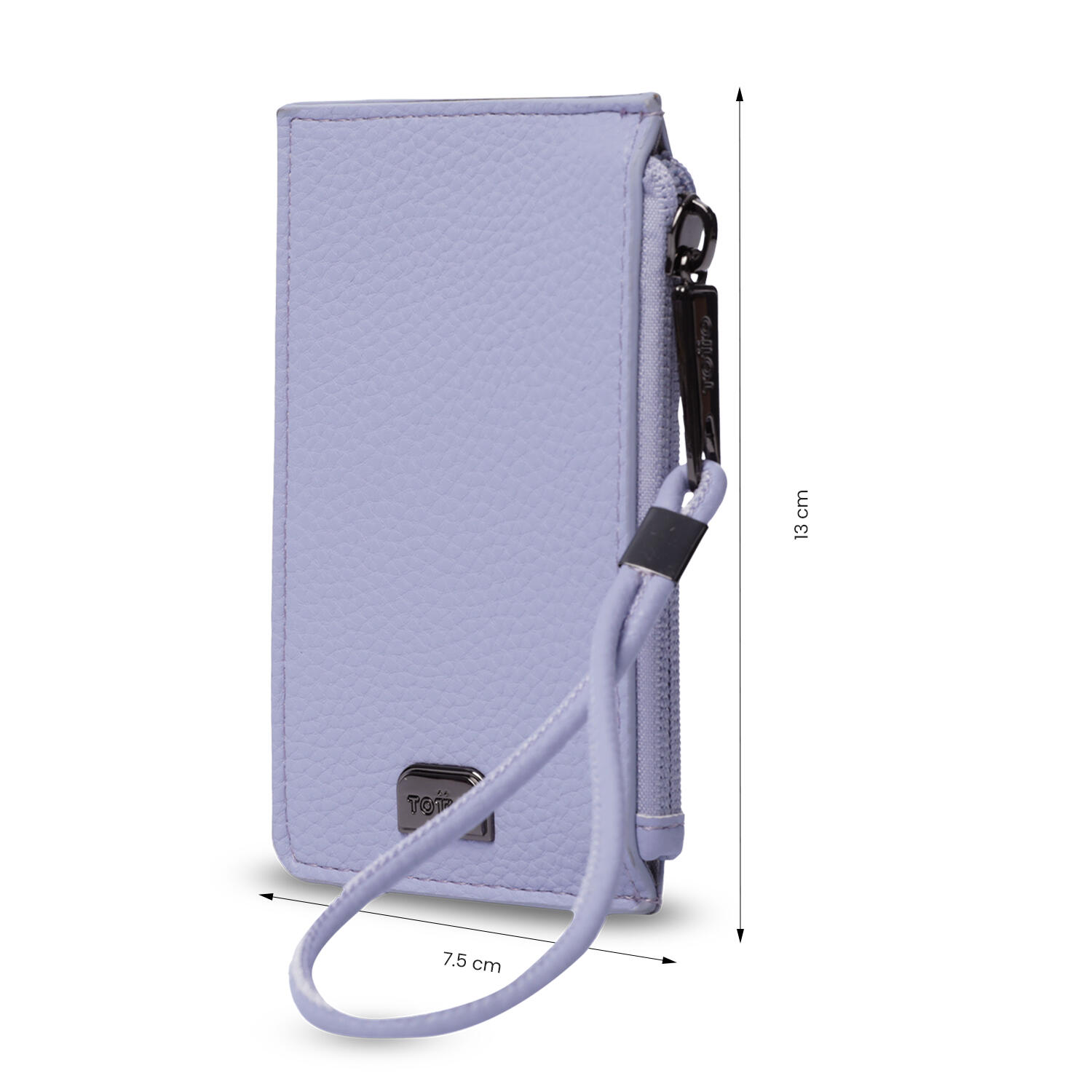 Totto Portadocumentos Smooth Morado Poliuretano 7.5 x13 x 1 cm 2/5