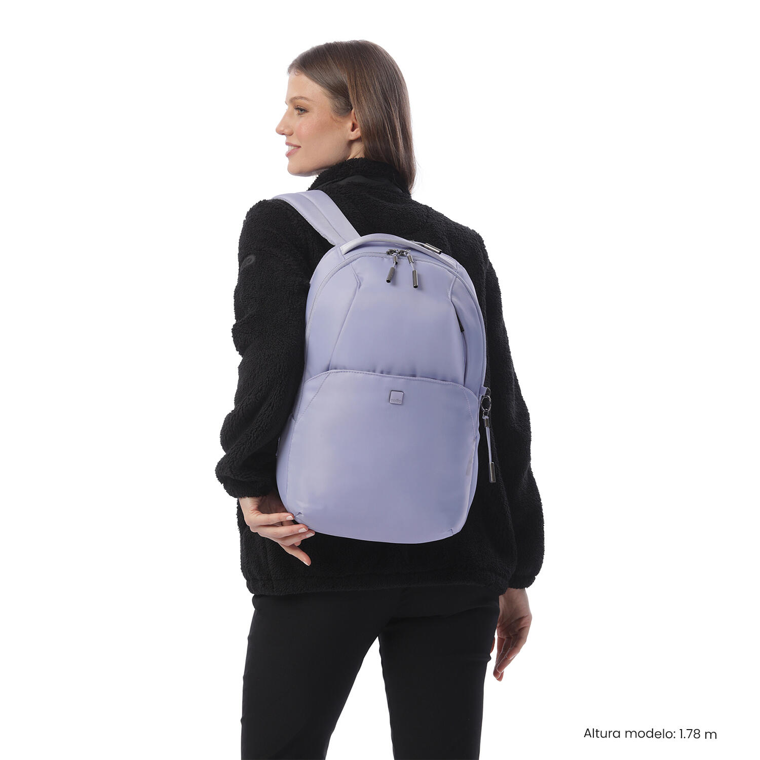 Totto Mochila ejecutiva Roxanne Morado Poliéster 29 x43.5 x 12 cm 2/5